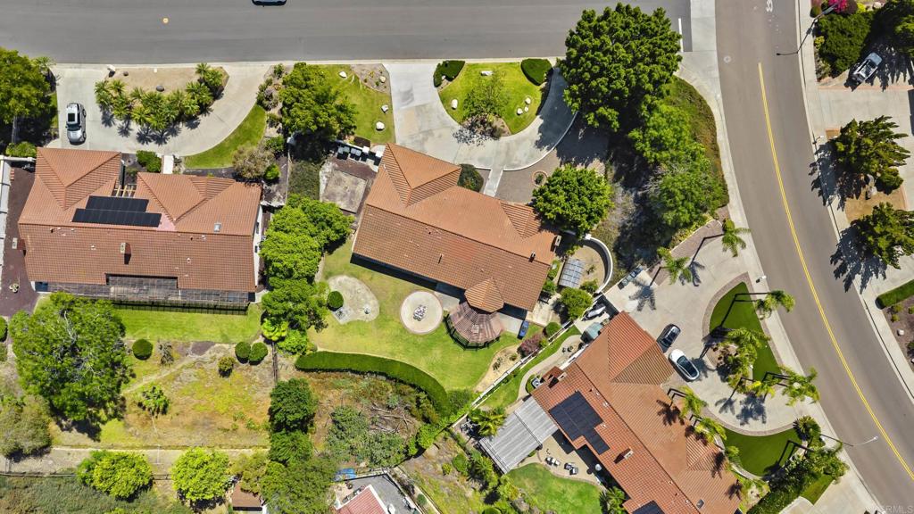 2221 Cortina Circle Escondido, CA 92029 - Photo 30 of 36 an aerial view of a house with a yard