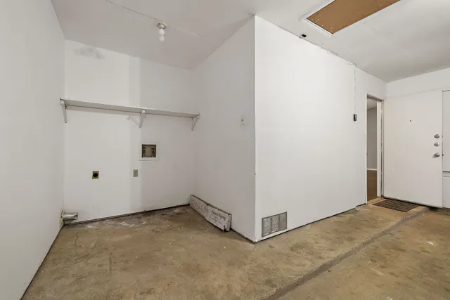 wooden floor in an empty room