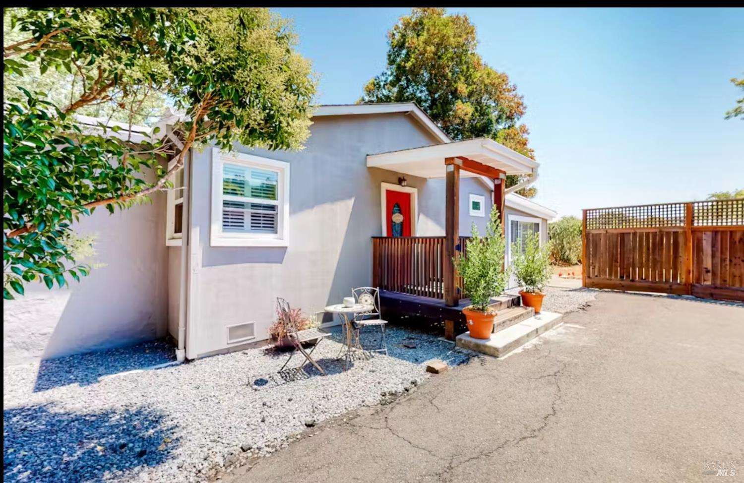 117 Auburn Street San Rafael, CA 94901 - Photo 14 of 15 Side entrance facing the spacious driveway