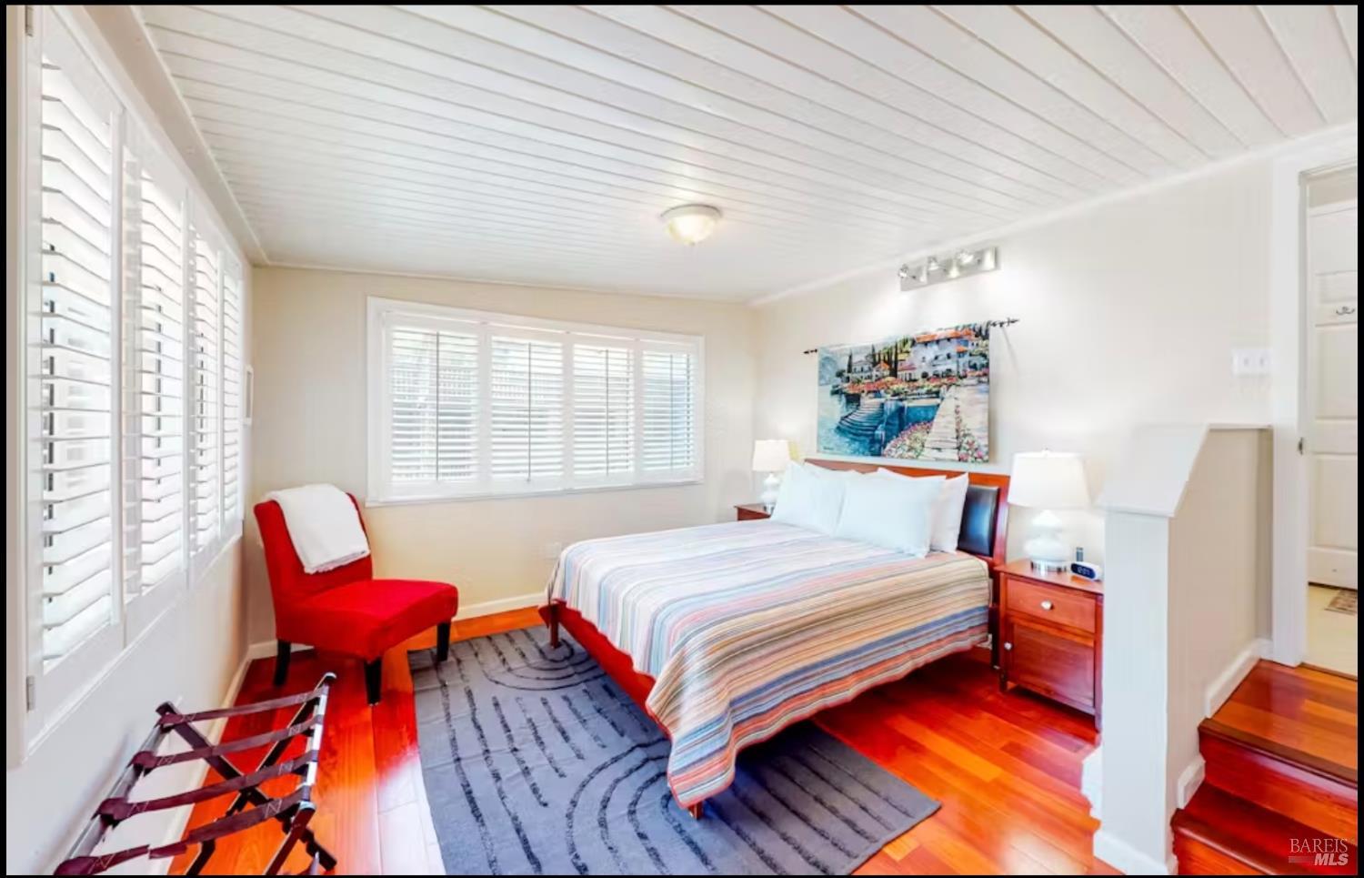 117 Auburn Street San Rafael, CA 94901 - Photo 9 of 15 Primary Bedroom with direct access to the back yard