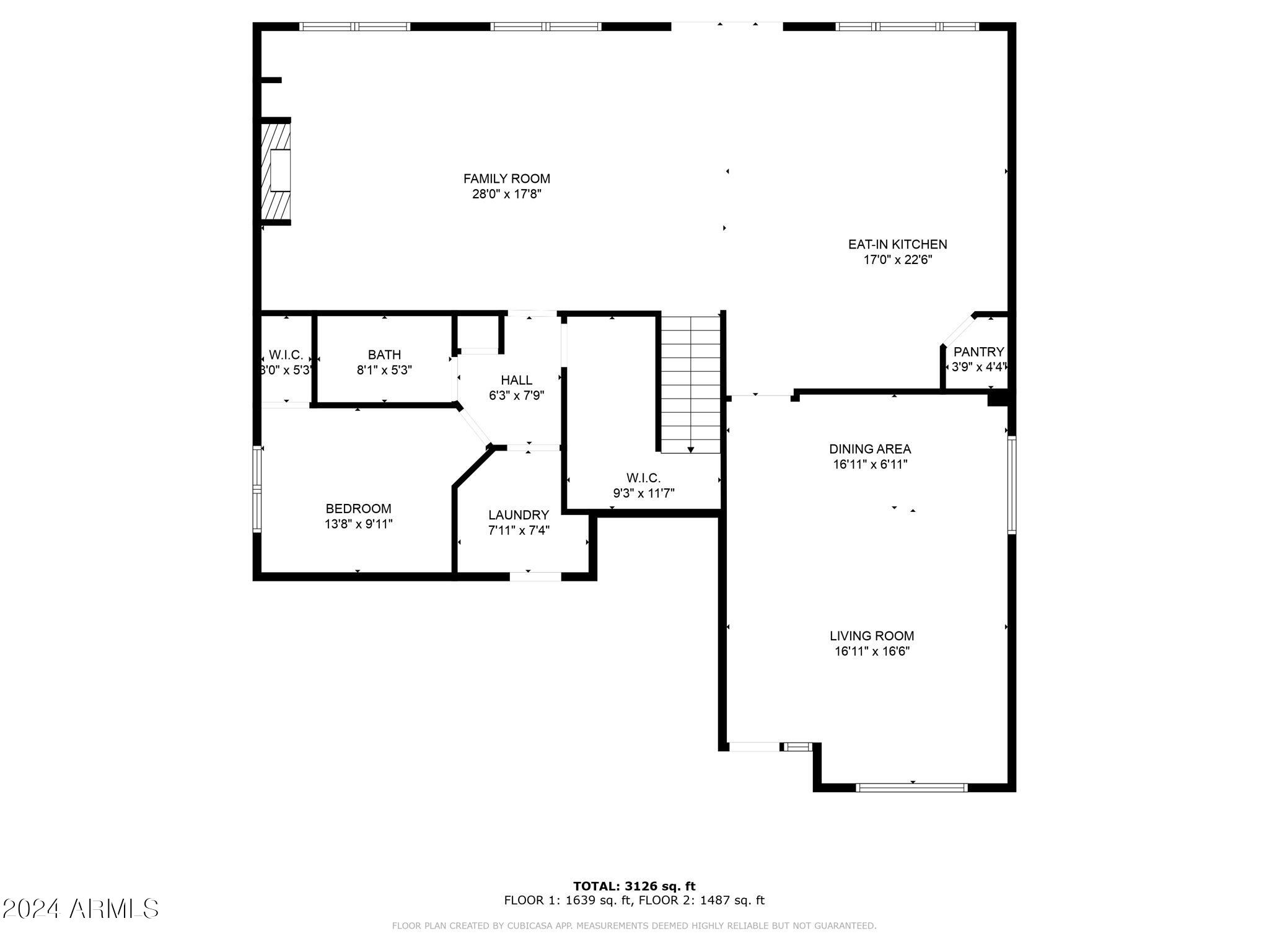 2451 East Darrel Road Phoenix, AZ 85042 - Photo 97 of 97 Floorplan close up 1