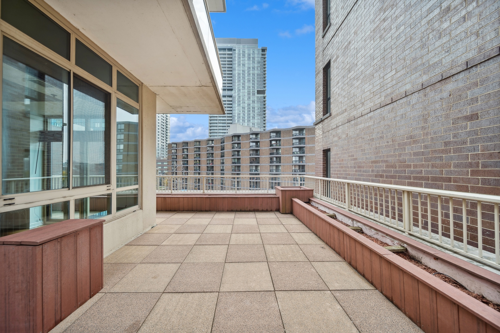 230 West Division Street, Unit 501 Chicago, IL 60610 - Photo 21 of 27 a view of a balcony with window