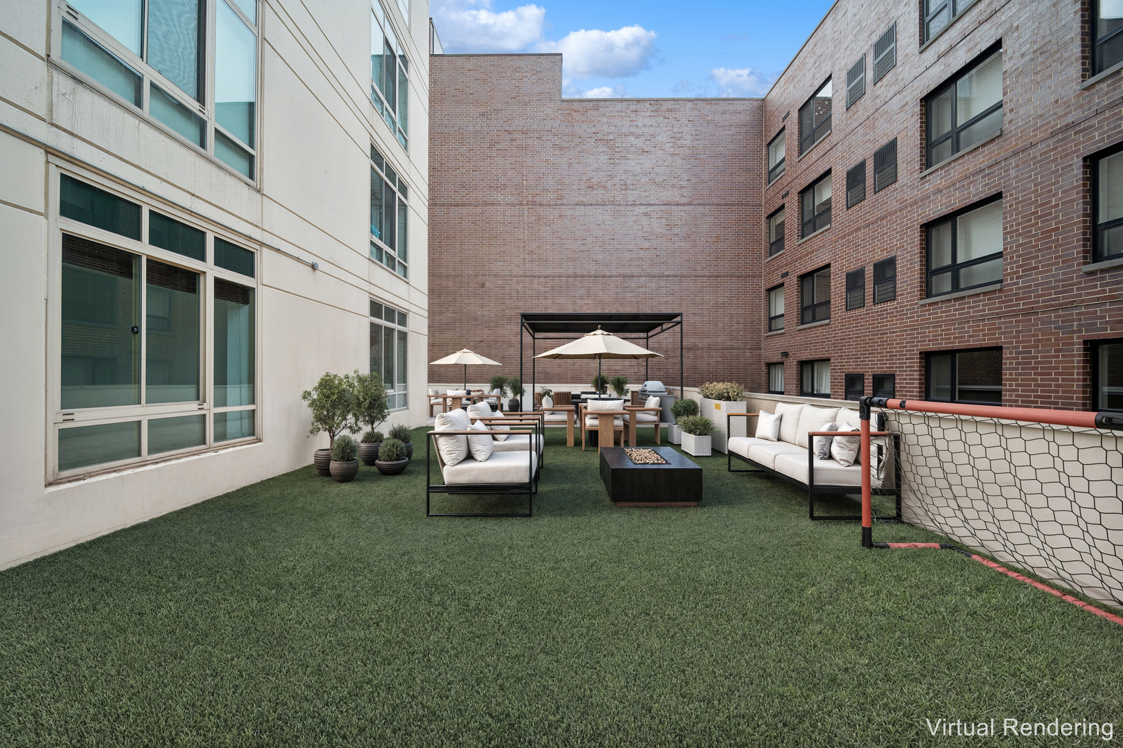 230 West Division Street, Unit 501 Chicago, IL 60610 - Photo 4 of 27 a view of yard in front of building
