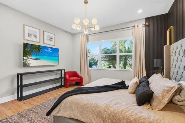 a view of swimming pool and lake view