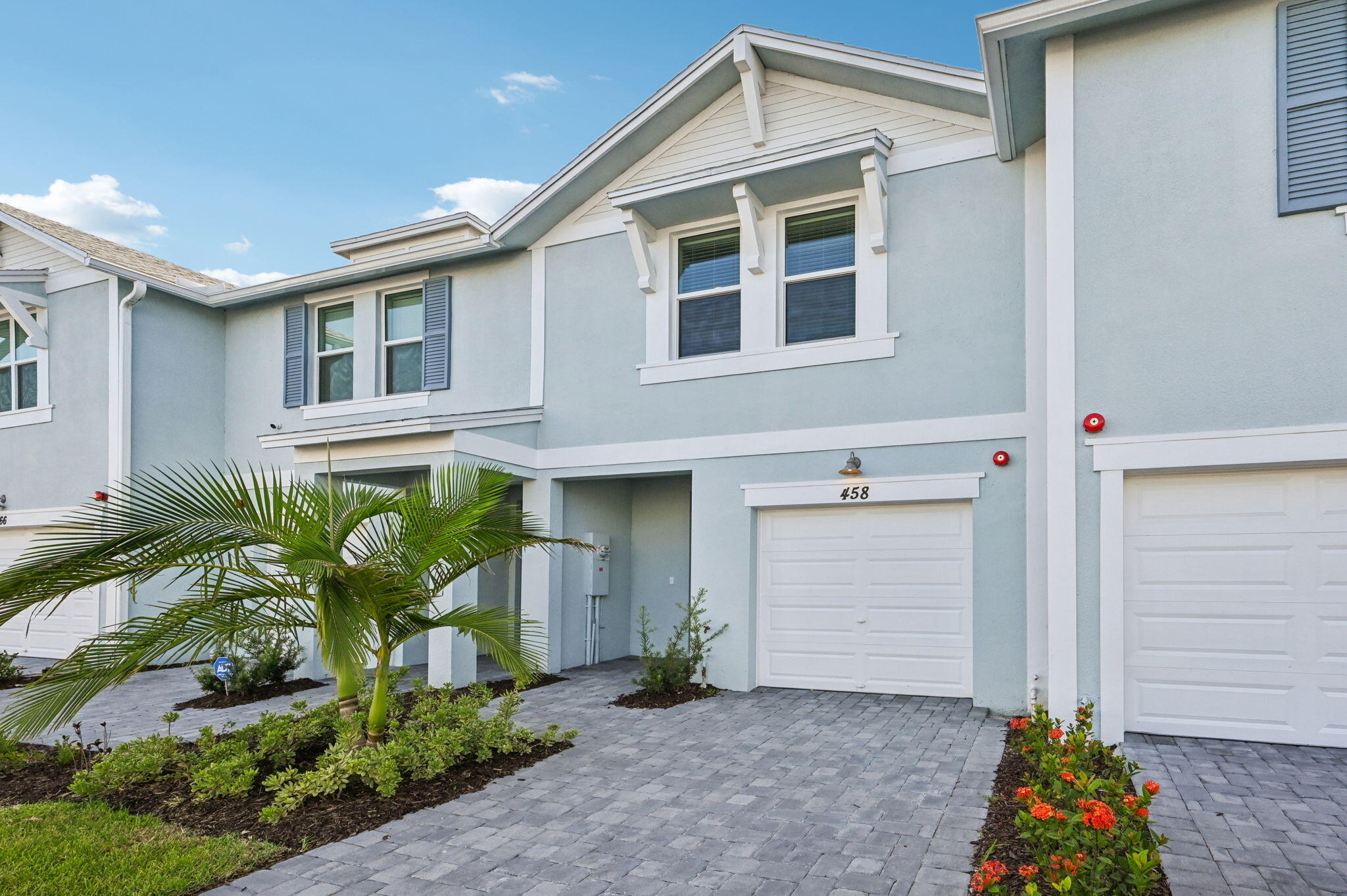 458 Salisbury Circle Fort Pierce, FL 34982 - Photo 3 of 32 a front view of a house with a yard