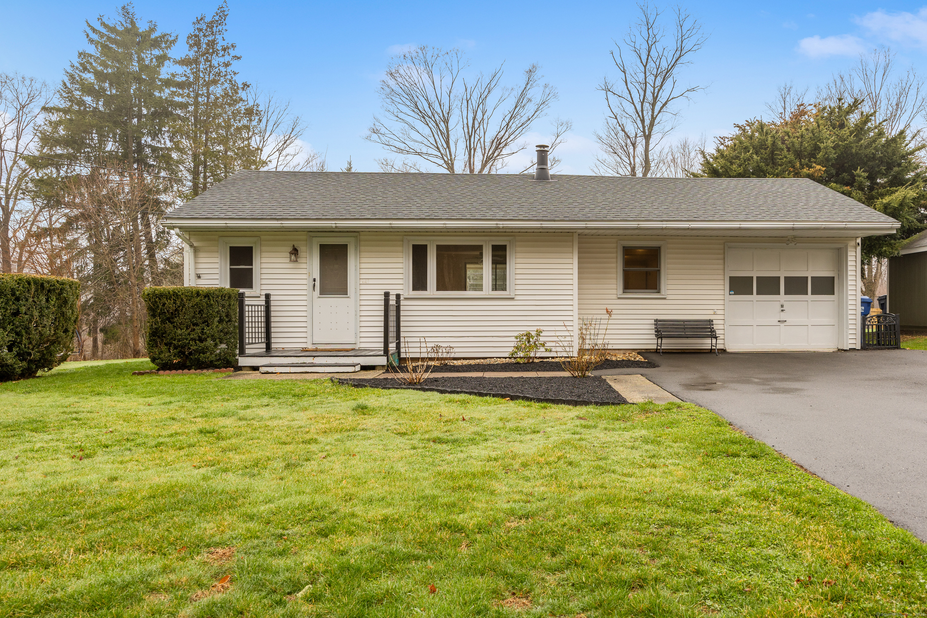 98 Oak Terrace Durham, CT 06422 - Photo 1 of 1 a view of a house with swimming pool and a yard