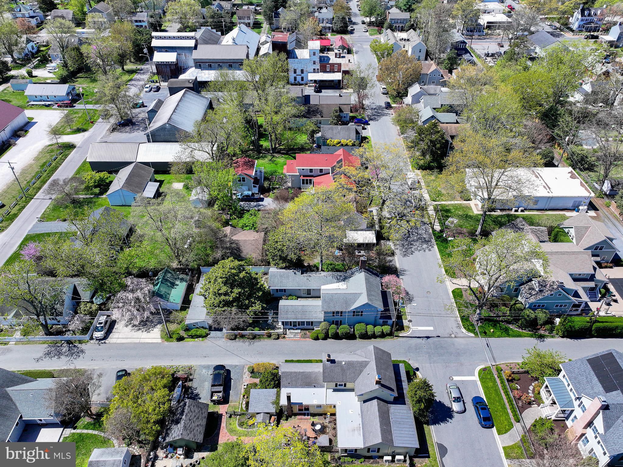 114 East Chew Avenue St. Michaels, MD 21663 - Photo 55 of 57 an aerial view of a houses