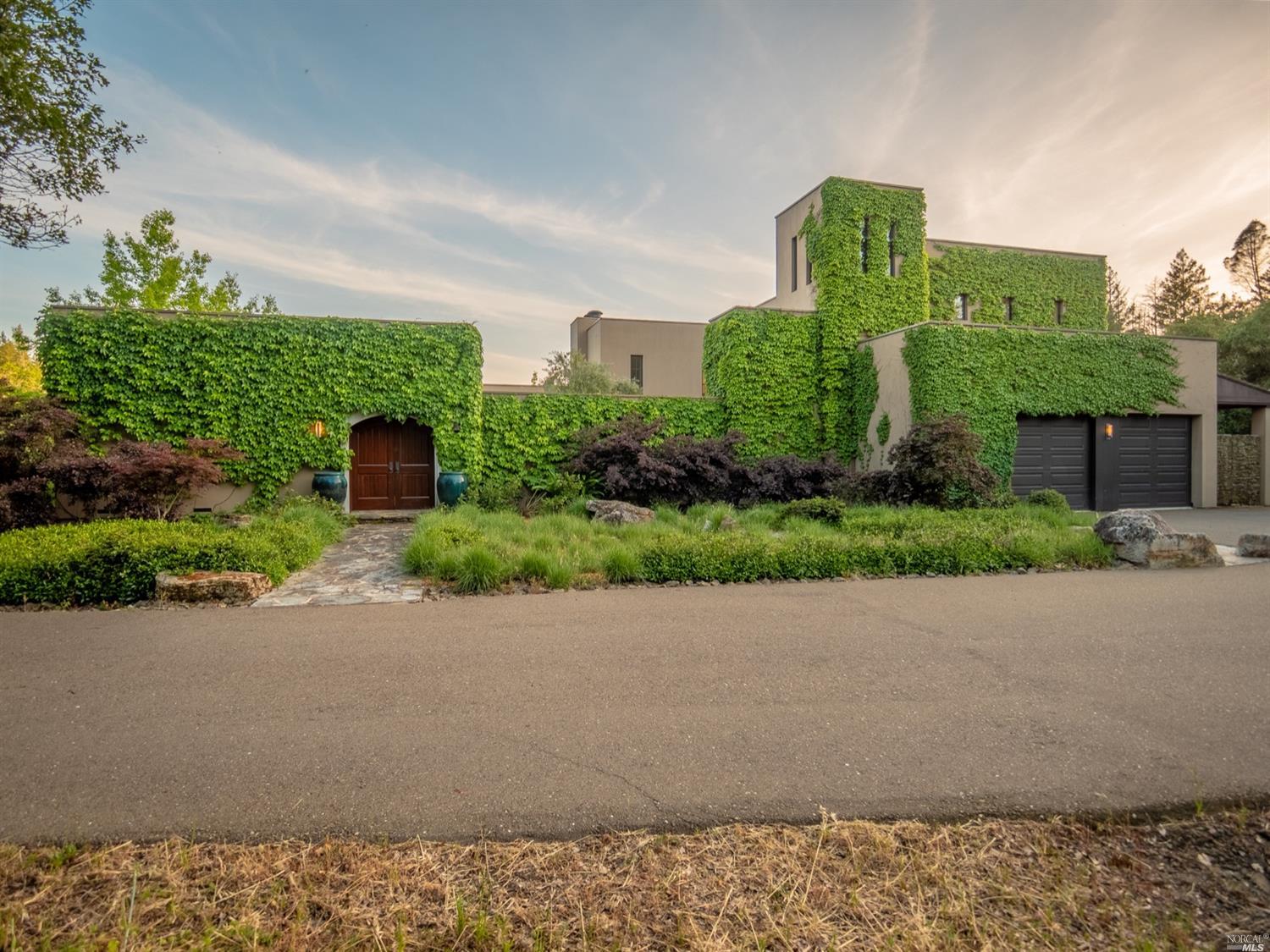 1920 Canyon Road Geyserville, CA 95441 - Photo 1 of 1 a view of a garden with a building
