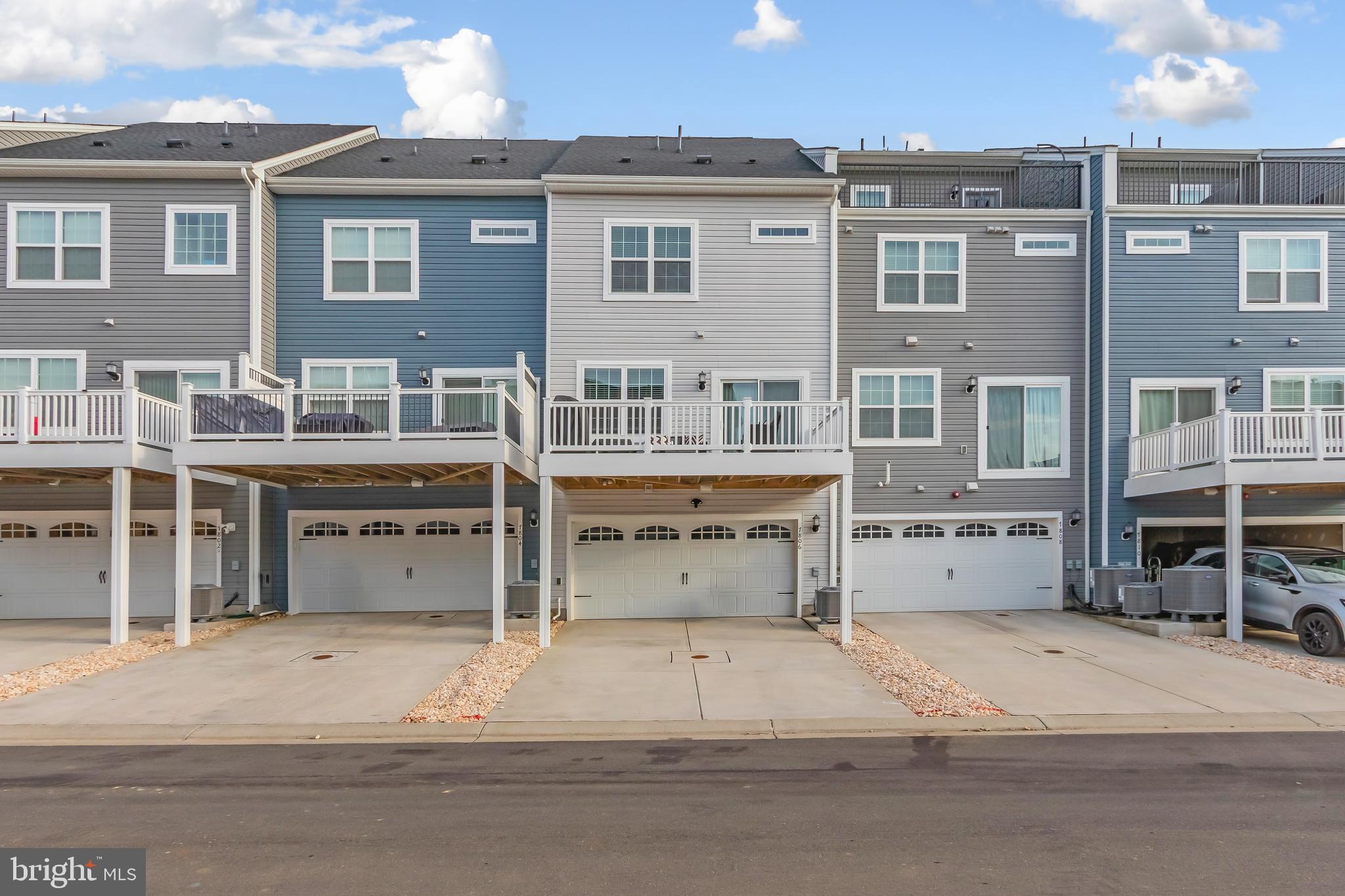 7806 Johnnycake Road Windsor Mill, MD 21244 - Photo 2 of 28 Rear Garage w/ Deck