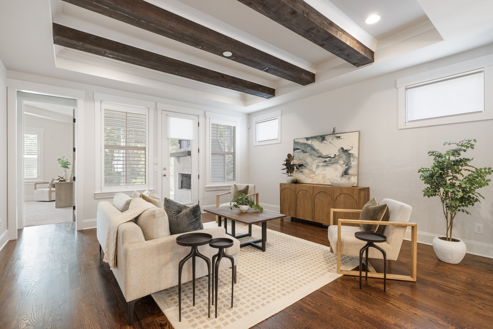 5543 Knob Road Nashville, TN 37209 - Photo 1 of 64 a living room with furniture and wooden floor