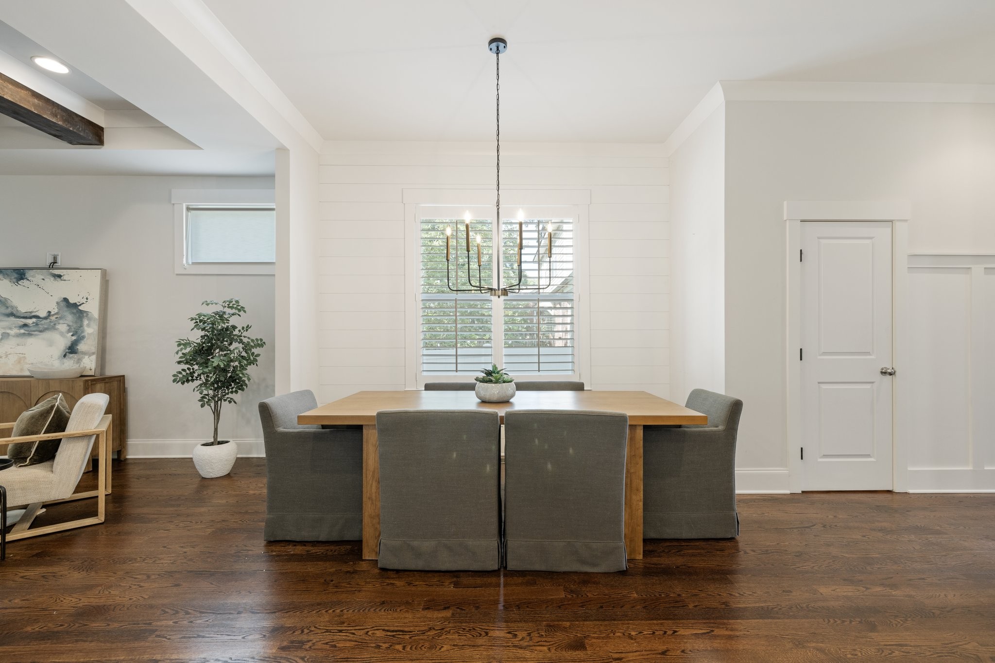 5543 Knob Road Nashville, TN 37209 - Photo 14 of 64 a view of a dining room with furniture window and wooden floor