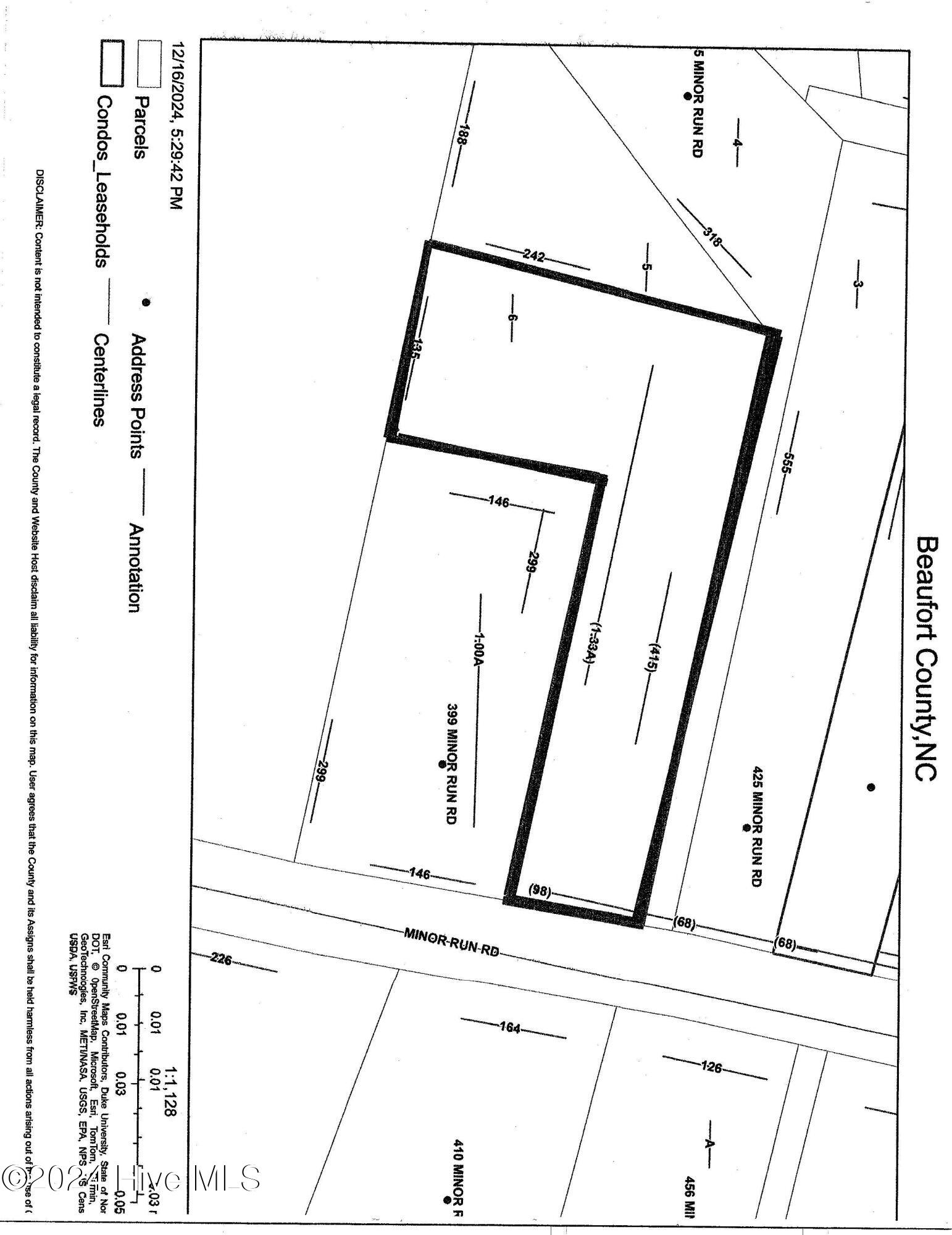Lot 6 Minor Run Road Edward, NC 27821 - Photo 2 of 14 Stilley Lot 6 GIS 12-16_001