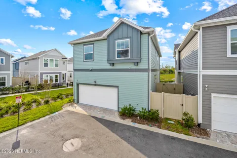 a front view of house with yard