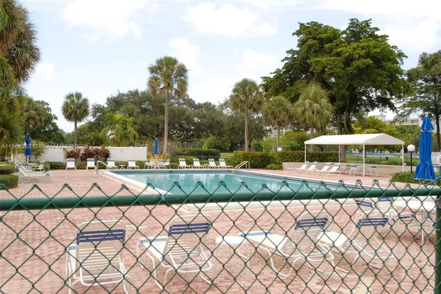 a view of a yard and tree s