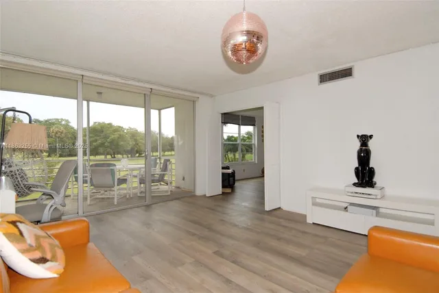 a very nice looking room with a large window