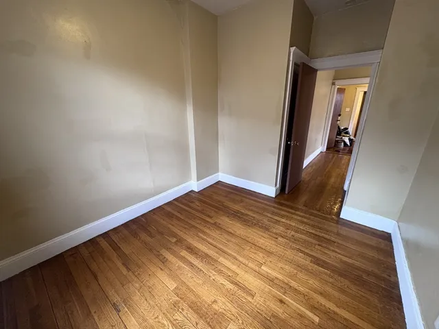 wooden floor in an empty room