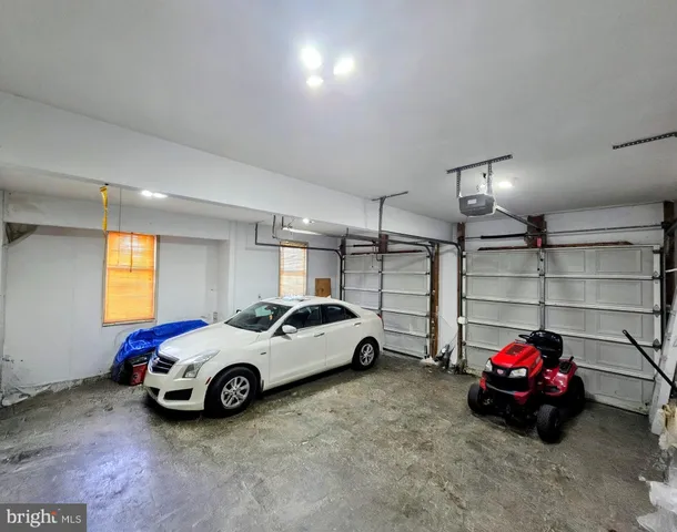 a view of a cars parking space