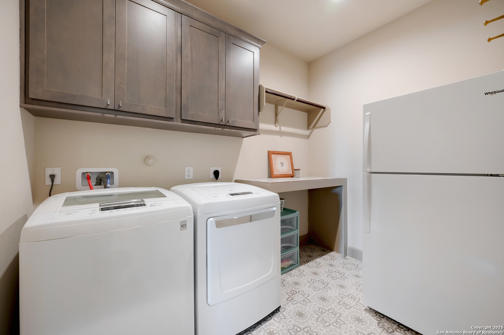 119 Hiram Cook Blanco, TX 78606 - Photo 13 of 20 a utility room with dryer and washer