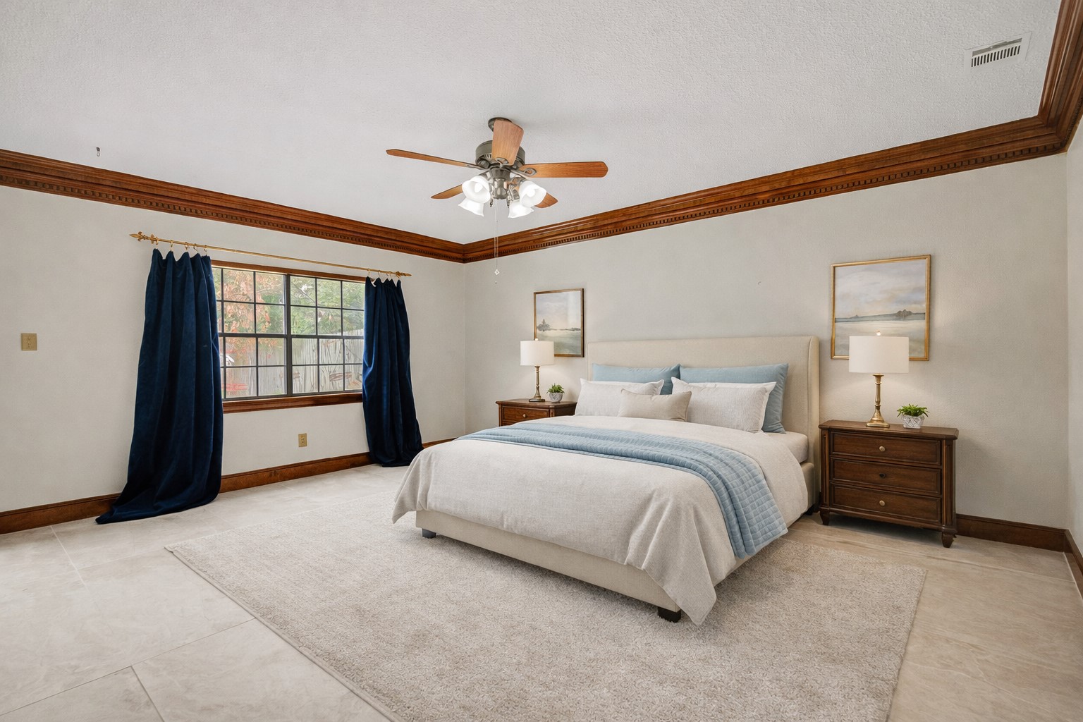 8412 Hidden Trail Lane Spring, TX 77379 - Photo 22 of 43 Digitally staged primary bedroom.