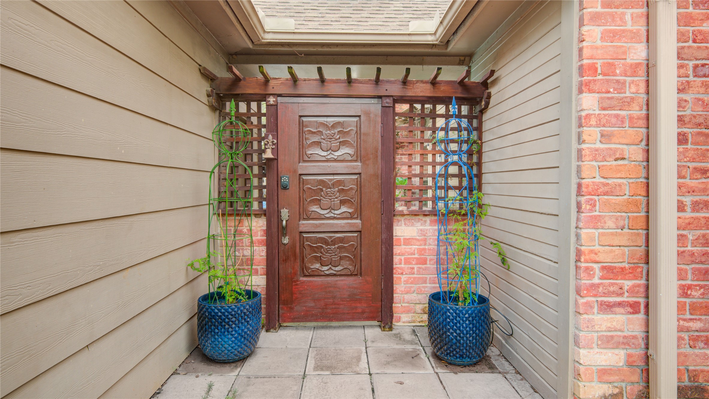8412 Hidden Trail Lane Spring, TX 77379 - Photo 6 of 39 This private side patio creates a relaxing outdoor retreat with multiple seating areas and easy access to the backyard pool.