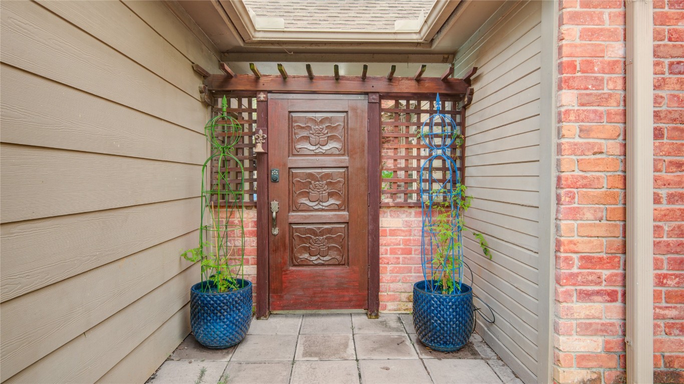 8412 Hidden Trail Lane Spring, TX 77379 - Photo 8 of 43 This private side patio creates a relaxing outdoor retreat with multiple seating areas and easy access to the backyard pool.