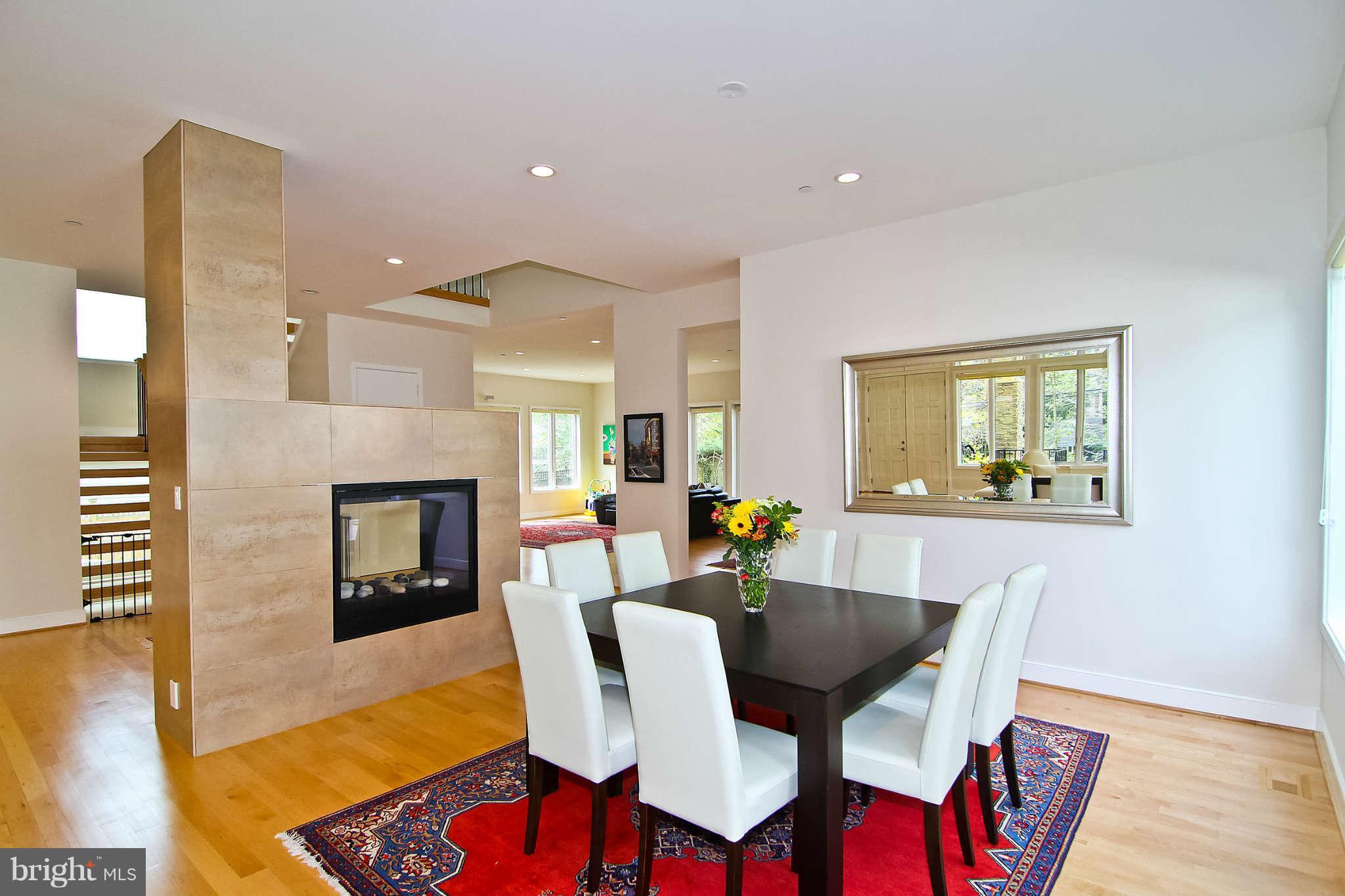 5610 Warwick Place Chevy Chase, MD 20815 - Photo 4 of 30 Floating Gas Fireplace