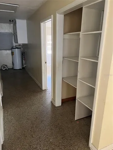a view of bathroom with washing machine