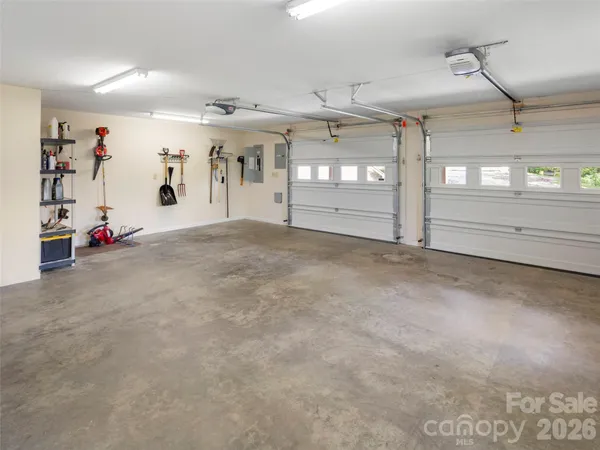 a view of a hallway with closet