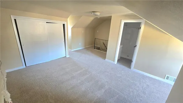 a view of a small space