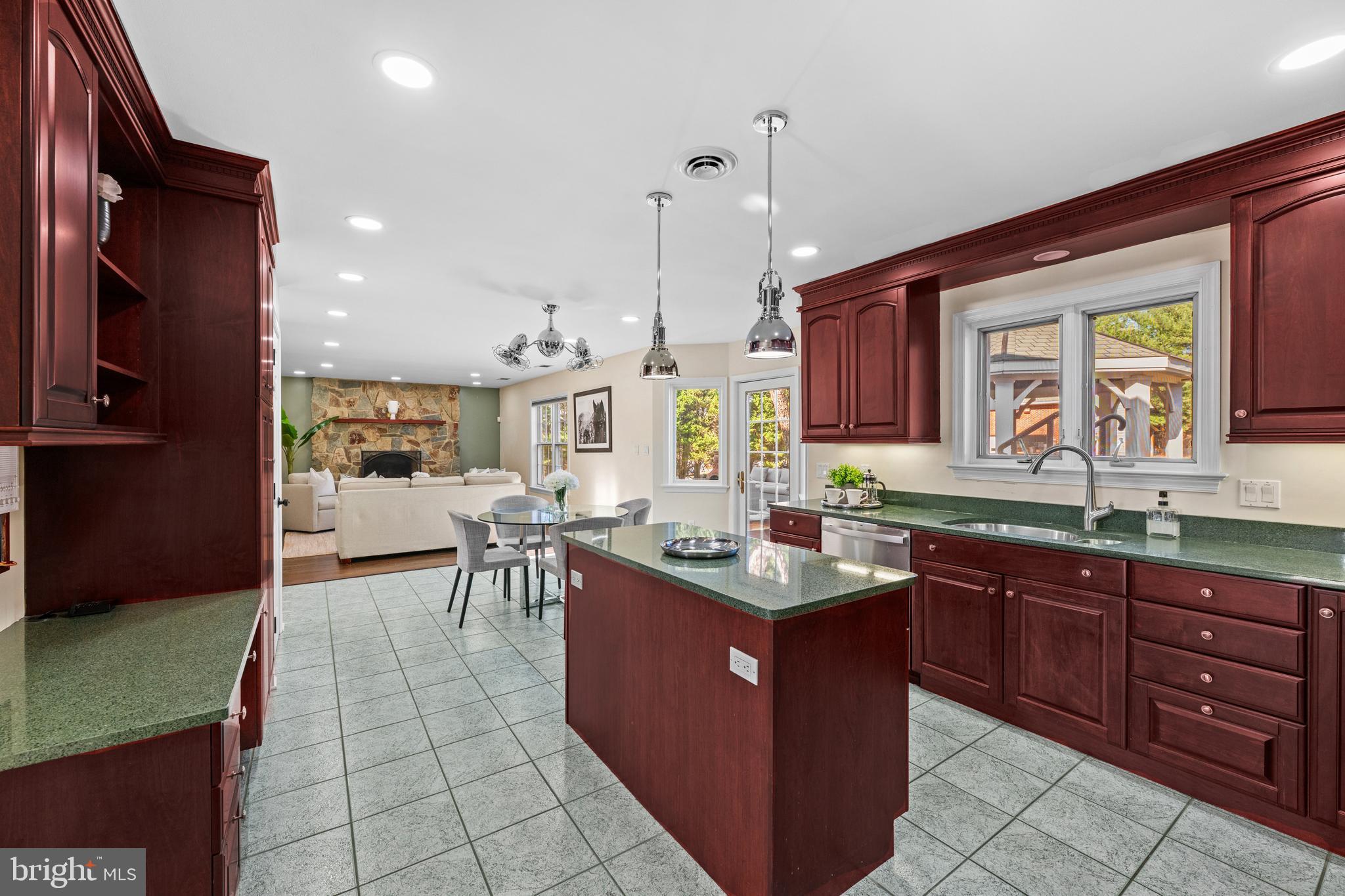 4807 Bready Road Rockville, MD 20853 - Photo 19 of 44 a large kitchen with lots of counter space and a sink