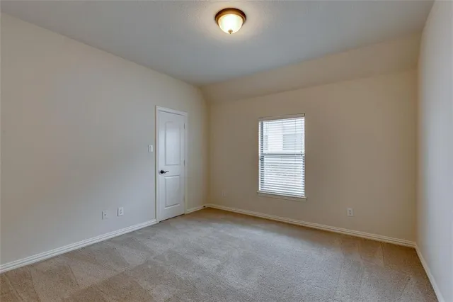 a view of a livingroom with a window
