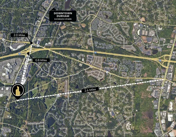 a view of a garden from a balcony