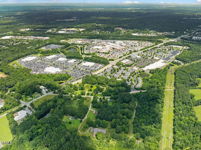 a view of a garden with an outdoor space
