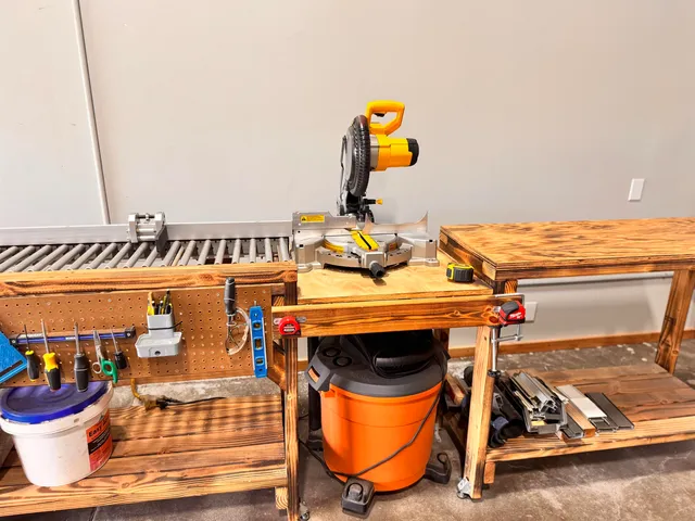 a view of wooden floor