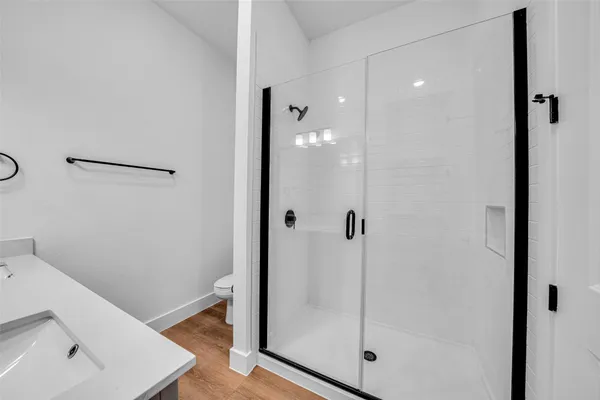 wooden floor in an empty room