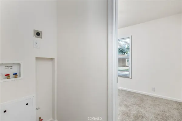 a view of room with window