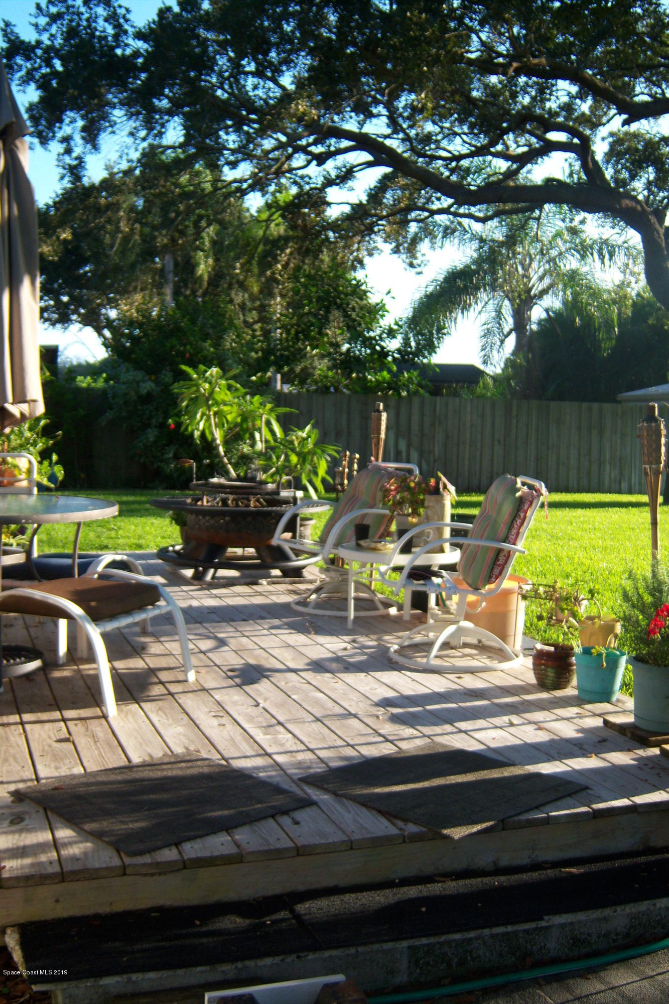 1556 Creel Road Northeast Palm Bay, FL 32905 - Photo 10 of 23 Deck