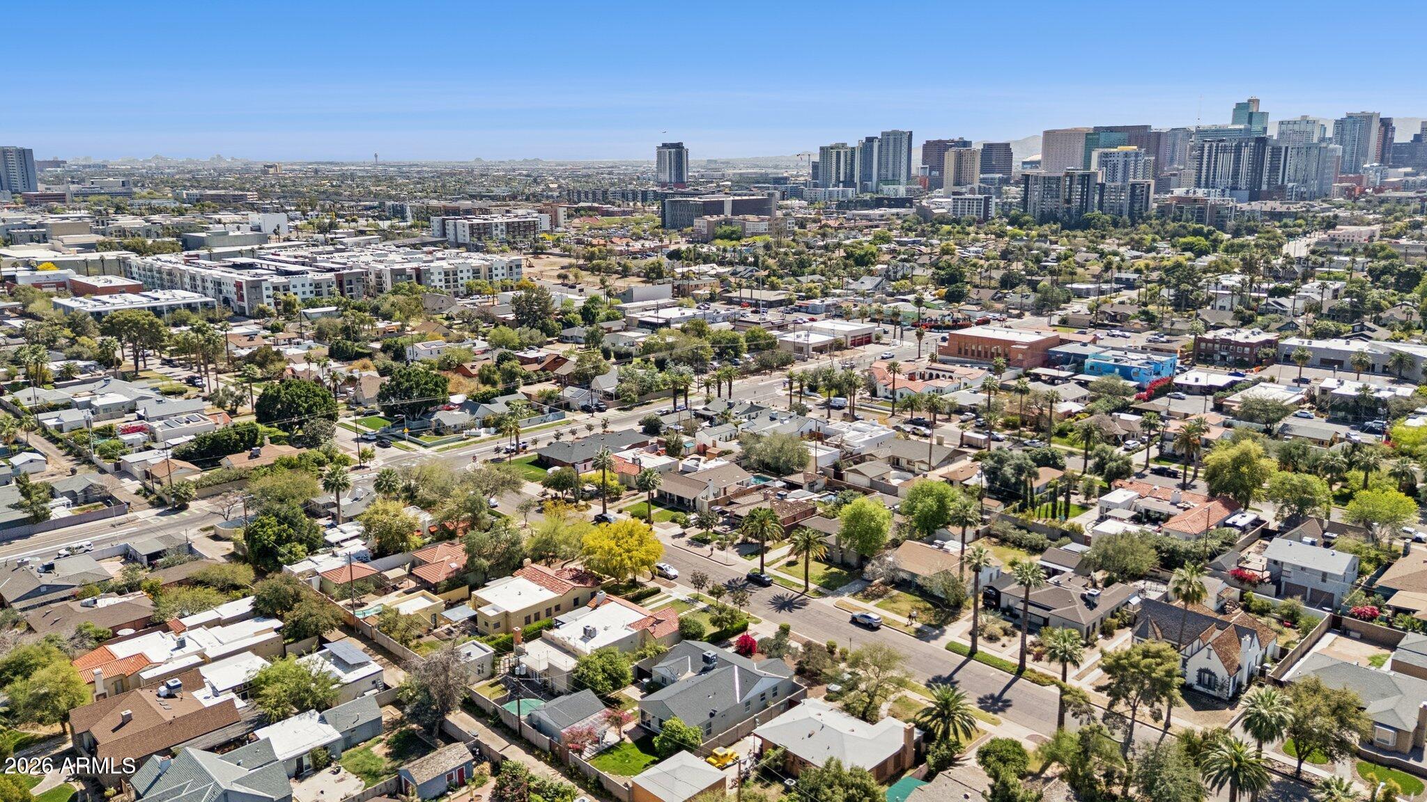 322 West Coronado Road Phoenix, AZ 85003 - Photo 85 of 93 Aerial view
