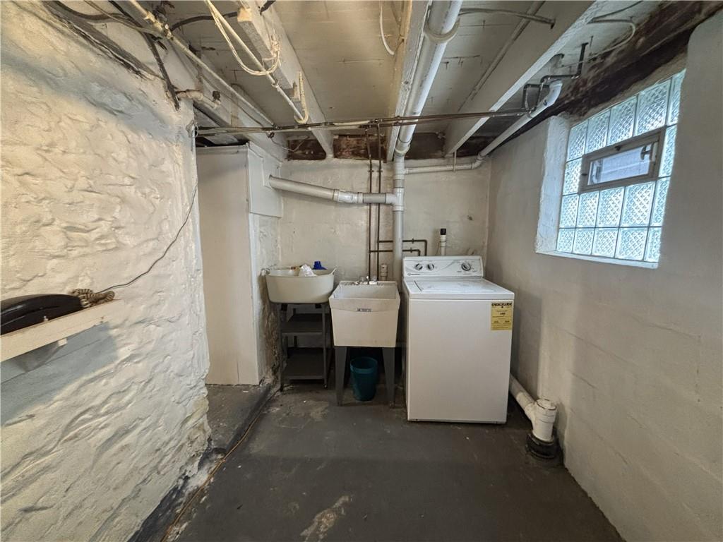 100 Spruce Street Rillton, PA 15678 - Photo 41 of 43 a utility room with dryer and washer