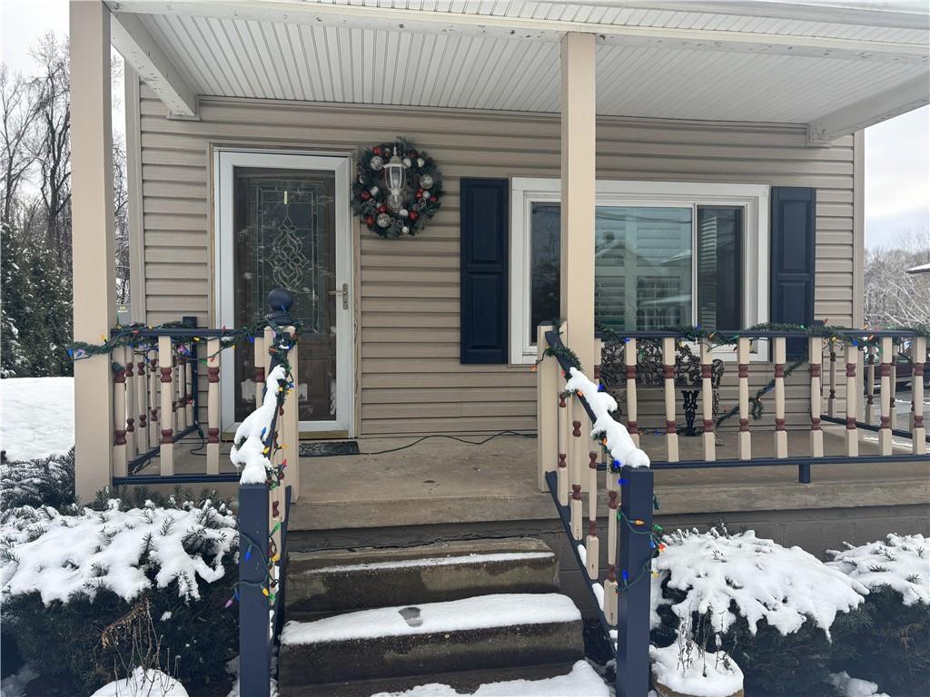 100 Spruce Street Rillton, PA 15678 - Photo 6 of 43 a view of a deck with a wooden fence