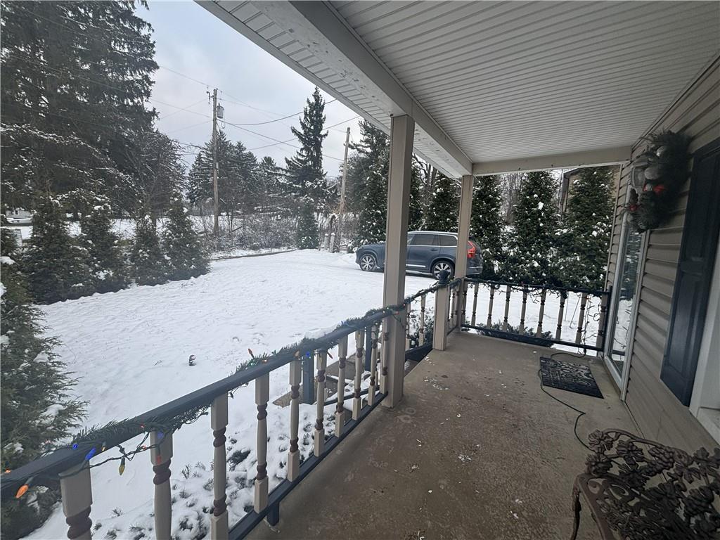 100 Spruce Street Rillton, PA 15678 - Photo 7 of 43 a view of balcony with wooden floor and fence