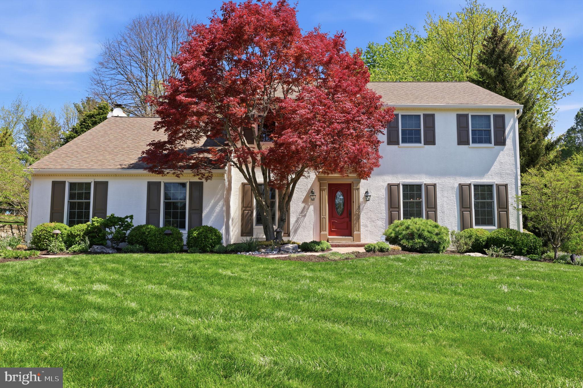 Stately exterior, a home you will love forever