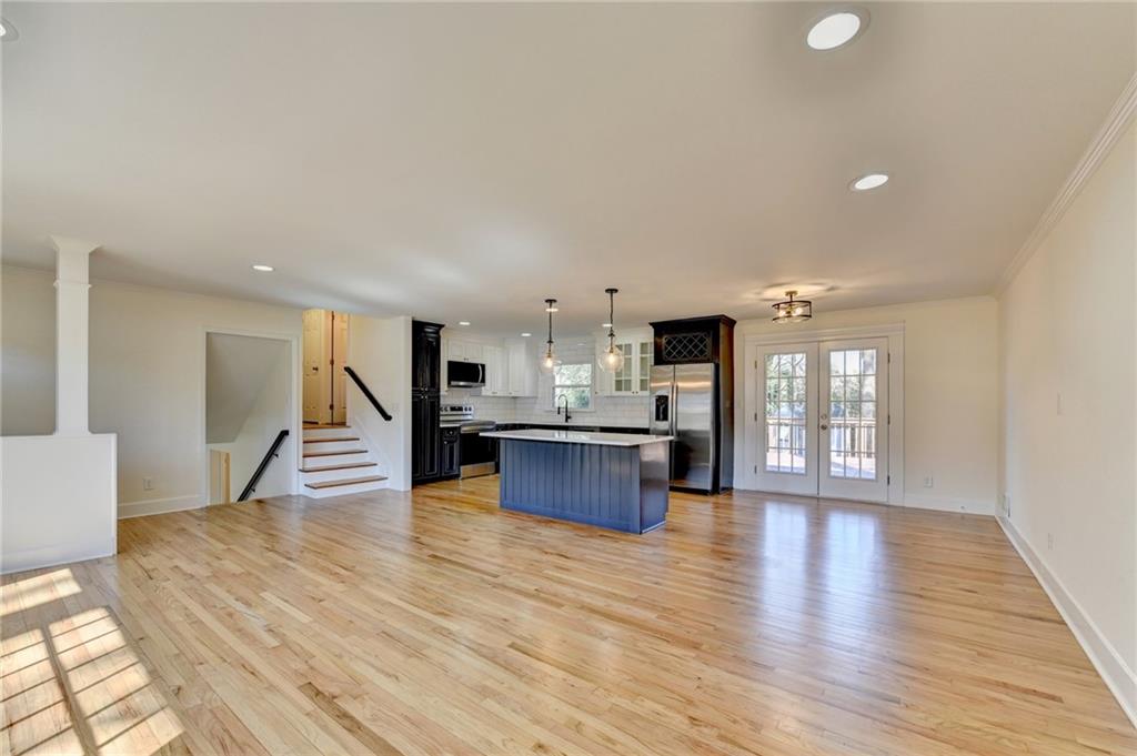 3463 Northlake Way Atlanta, GA 30340 - Photo 24 of 73 a view of kitchen with cabinets and wooden floor