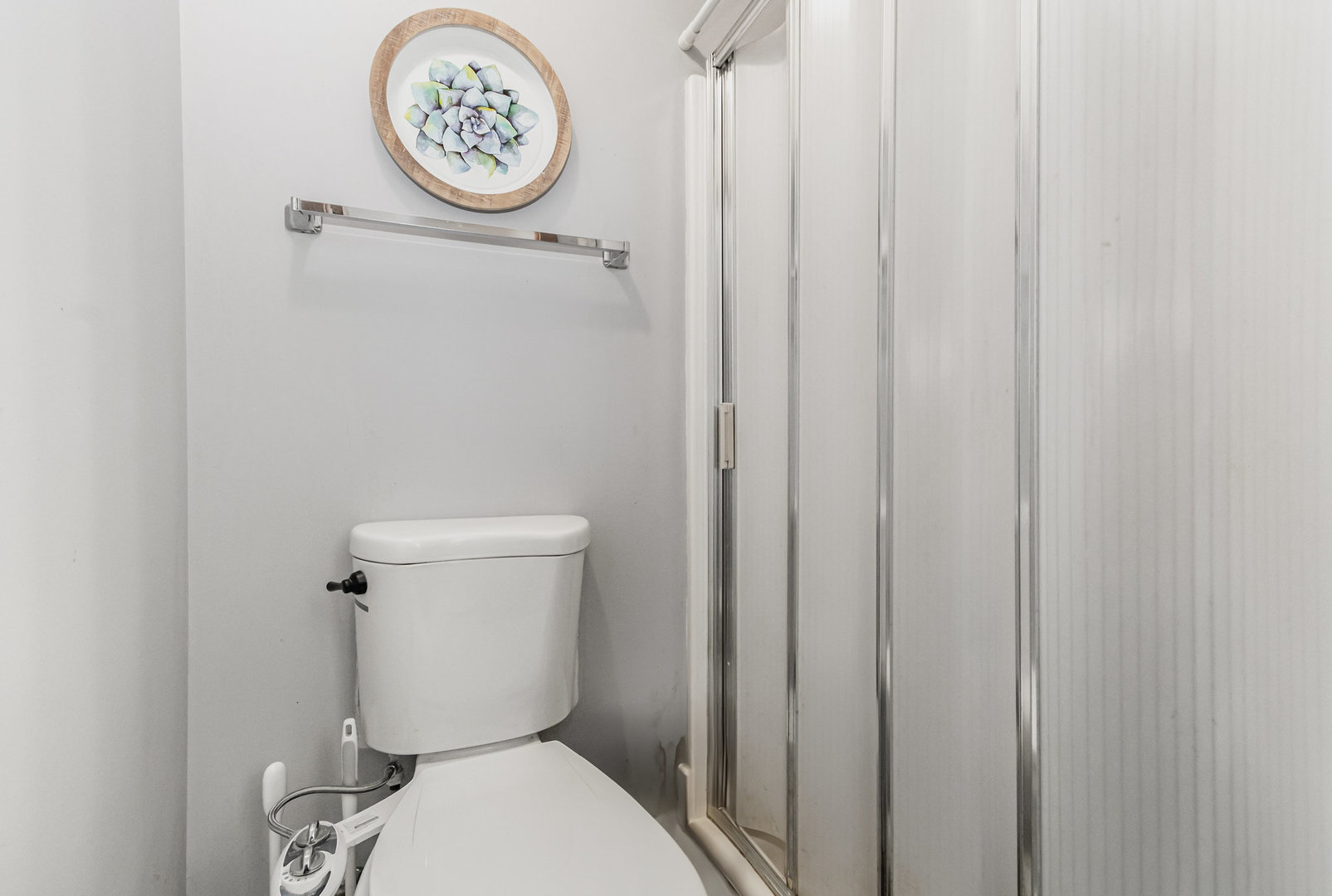 1420 Woodbridge Road, Unit 1E Joliet, IL 60436 - Photo 13 of 17 a bathroom with a toilet and a view of bathroom