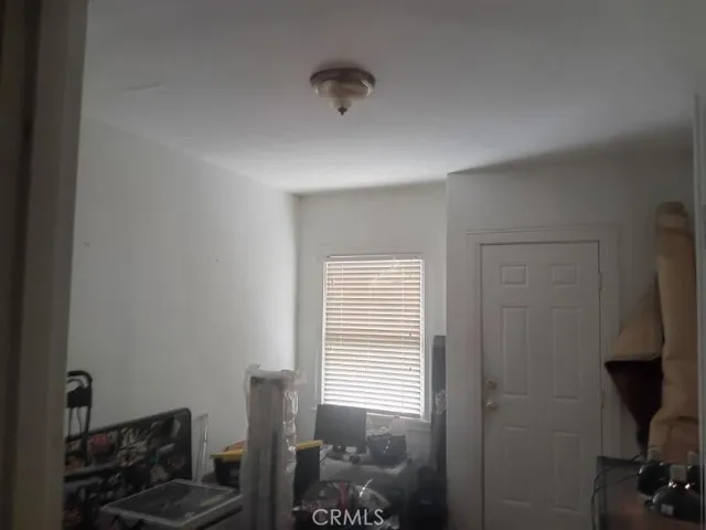 a bathroom with a window