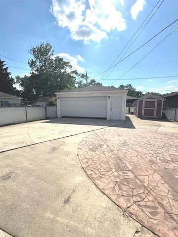 a view of swimming pool with a backyard