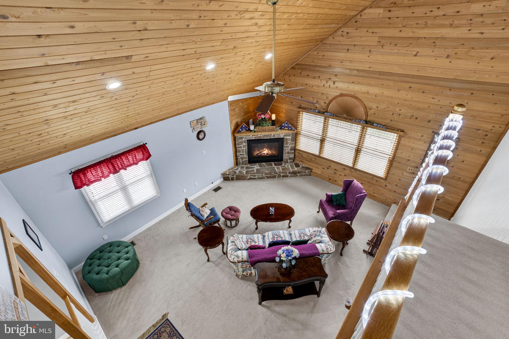 530 Laurel Grove Road Winchester, VA 22602 - Photo 30 of 109 View from the upper level into the family room