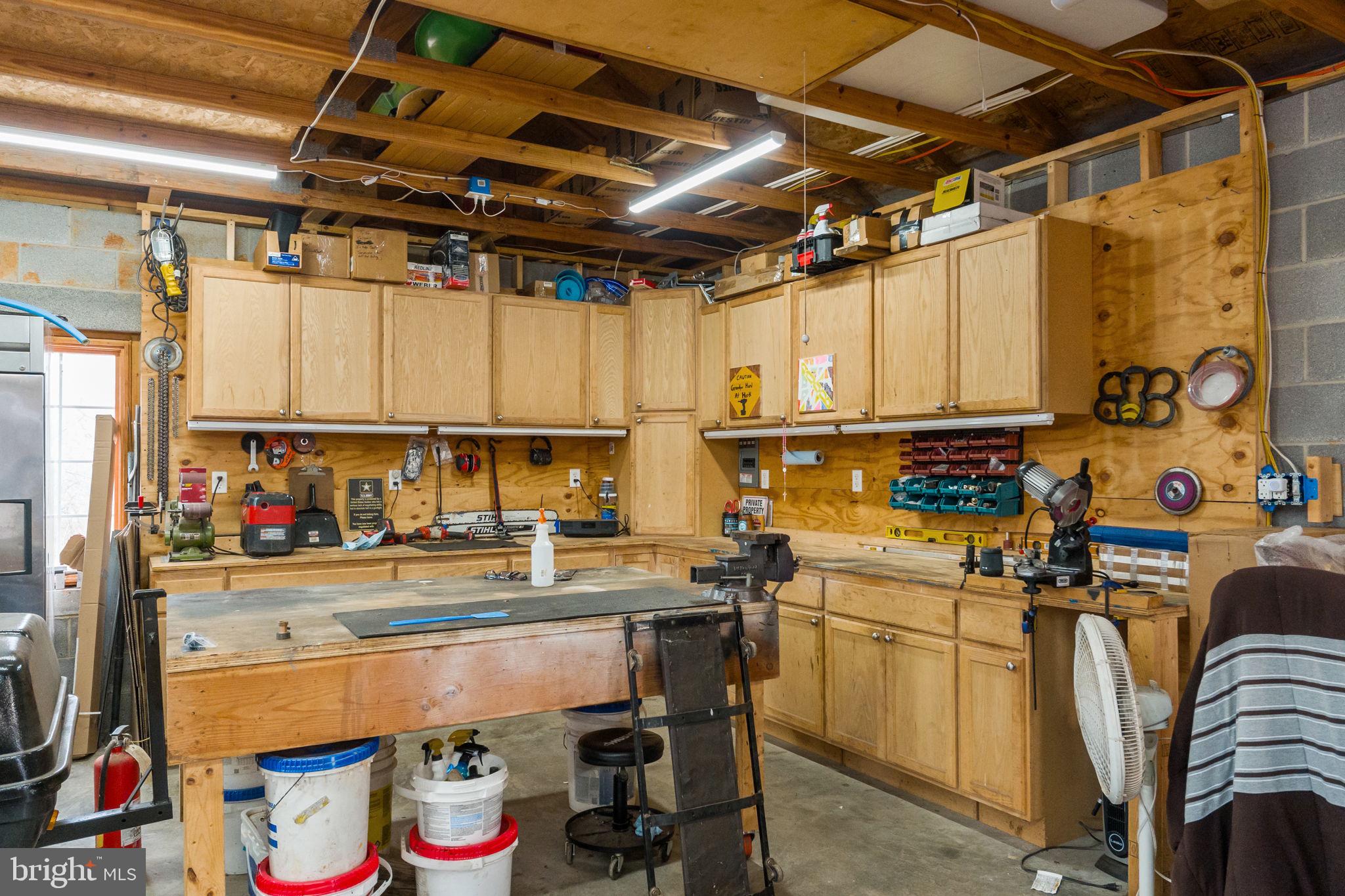 530 Laurel Grove Road Winchester, VA 22602 - Photo 98 of 109 Workshop space in detached garage