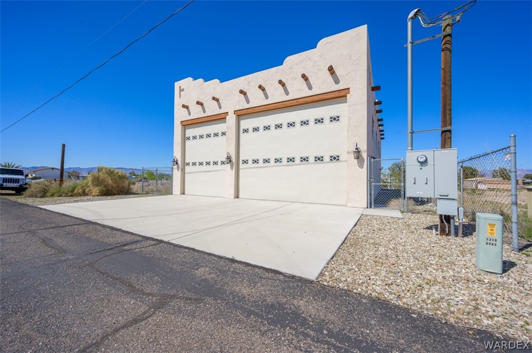 Front of Structure