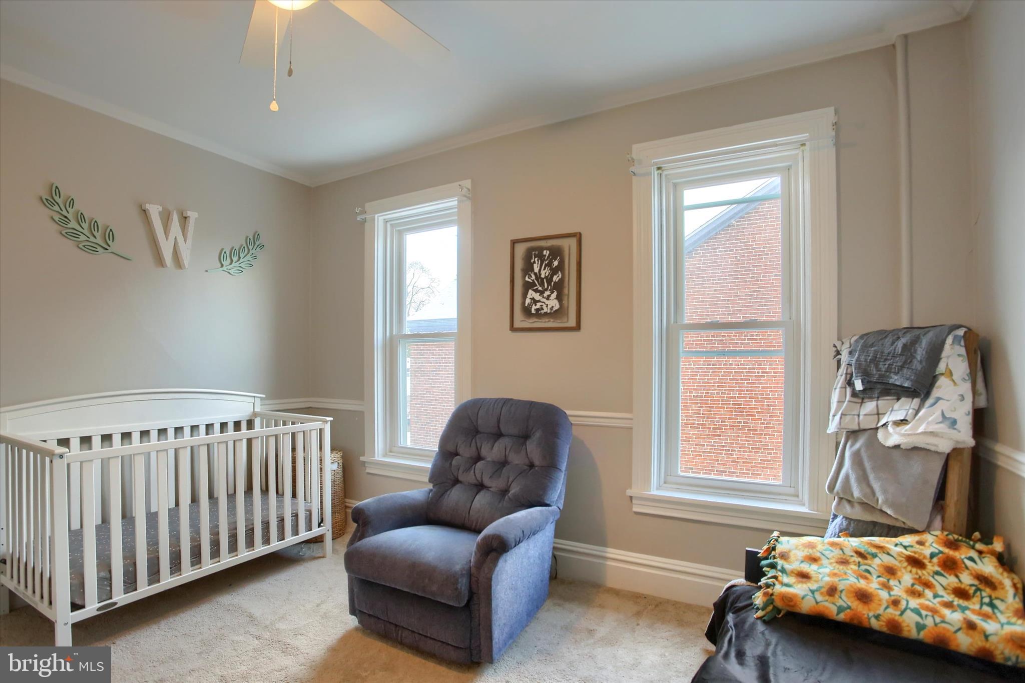 147 A Street Carlisle, PA 17013 - Photo 23 of 55 a bedroom with a bed and a window